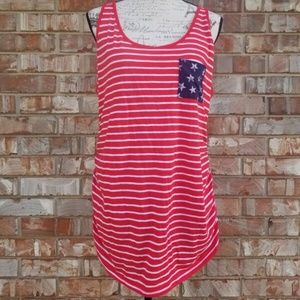 Motherhood Maternity American Flag Tank